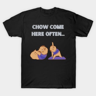 chow chow dog t-shirt T-Shirt